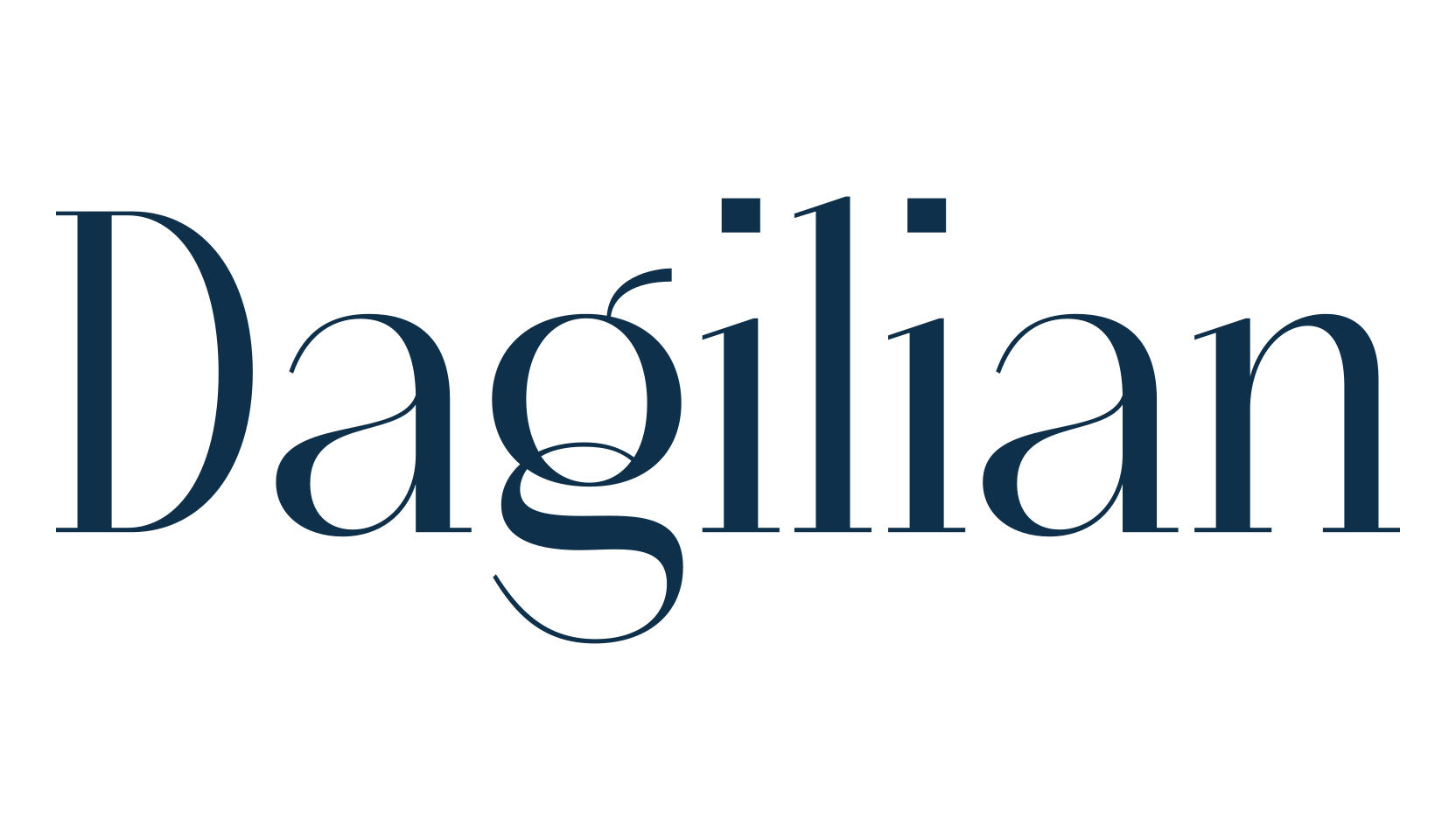 Dagilian, basic serif font preview
