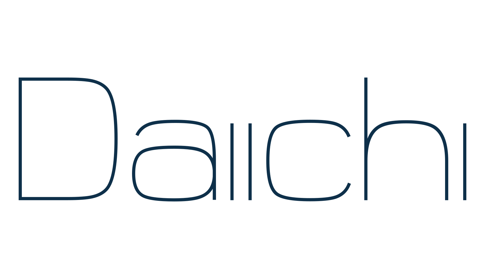 Daiichi, basic sans serif font preview