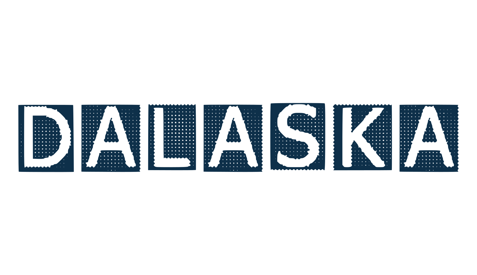 Dalaska, decorative font preview