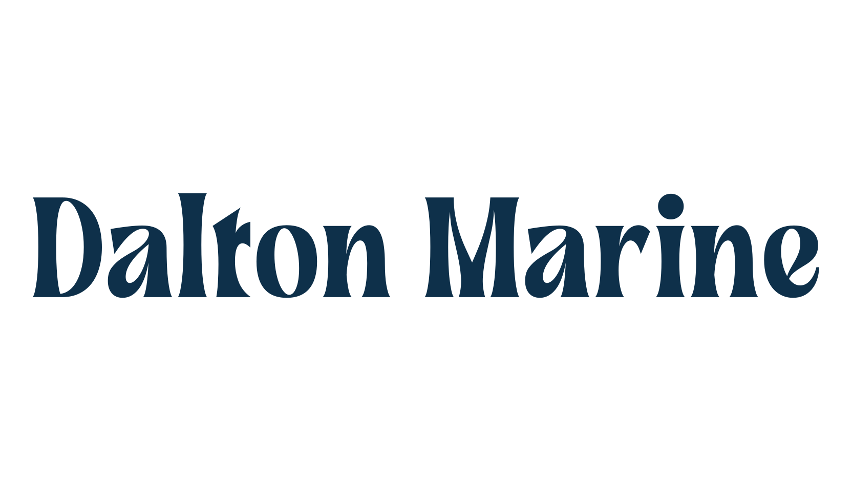 Dalton Marine, retro font preview