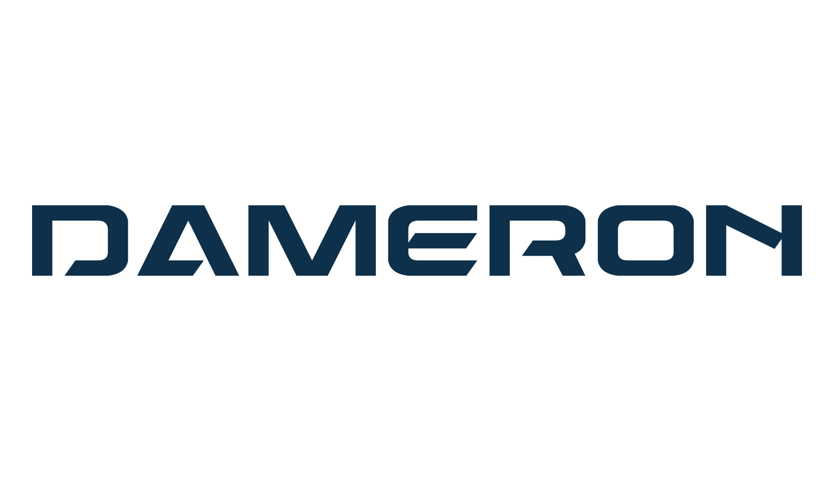 Dameron, techno sci-fi font preview