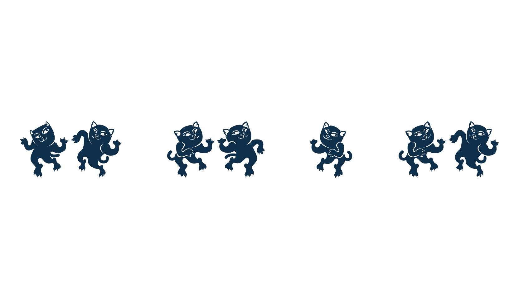 Dancing Cat, display market font preview
