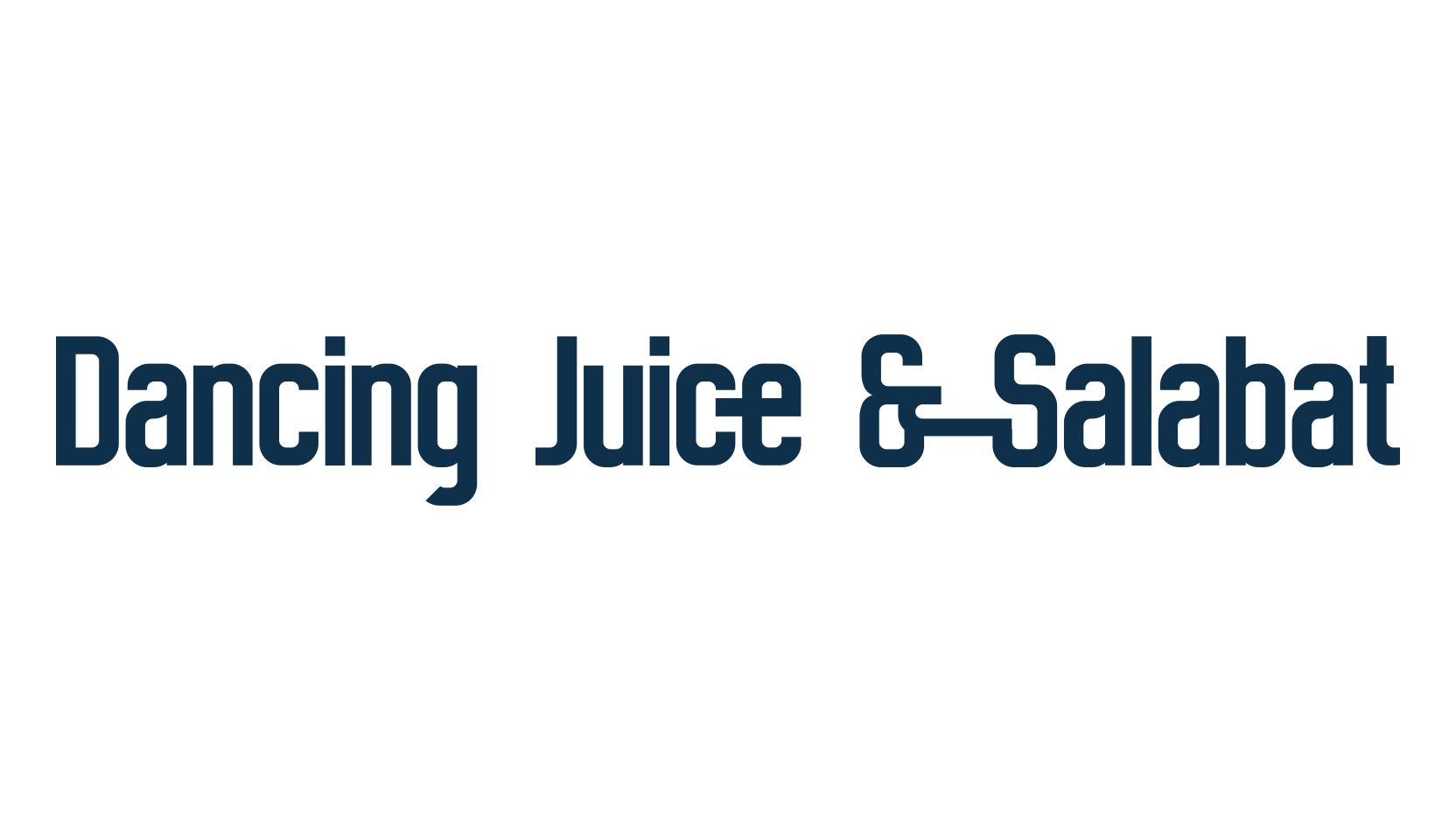 Dancing Juice & Salabat, various font preview