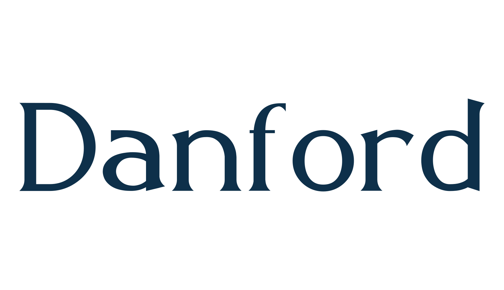Danford, basic serif font preview