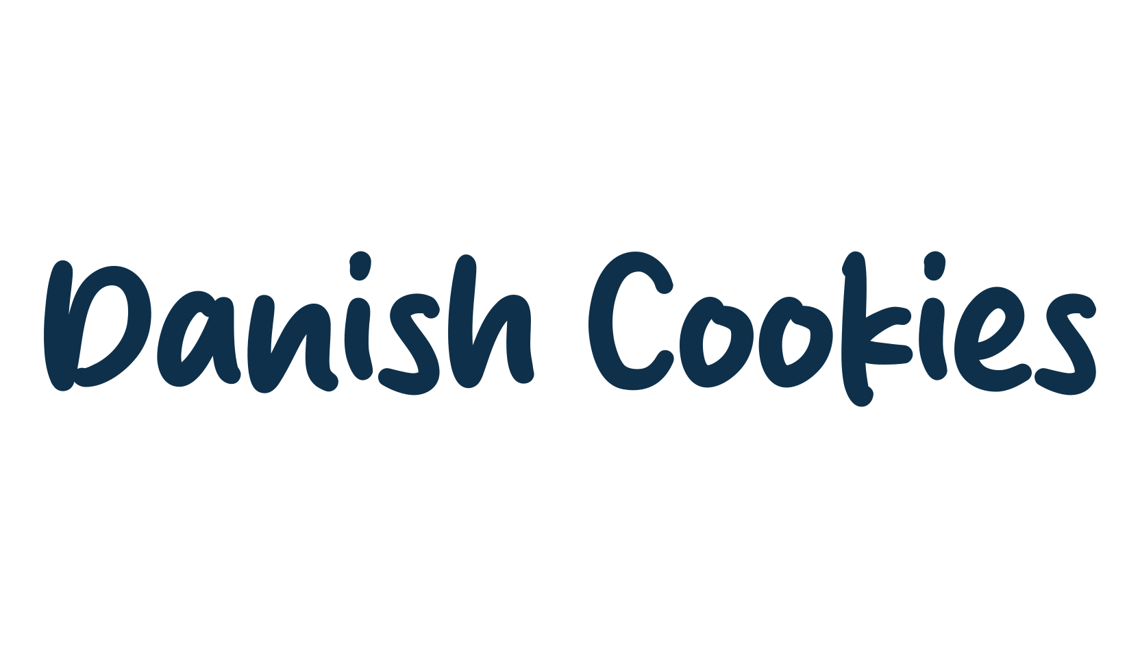 Danish Cookies, script handwritten fancy decorative calligraphy font preview