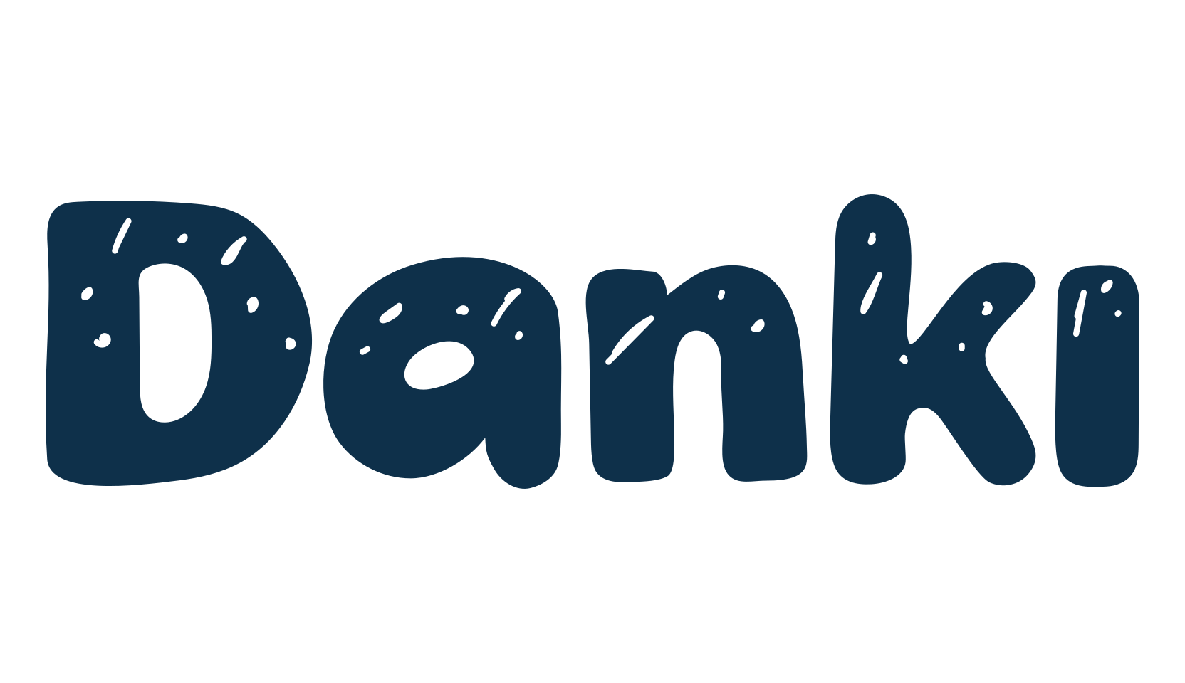 Danki, fire, ice font preview