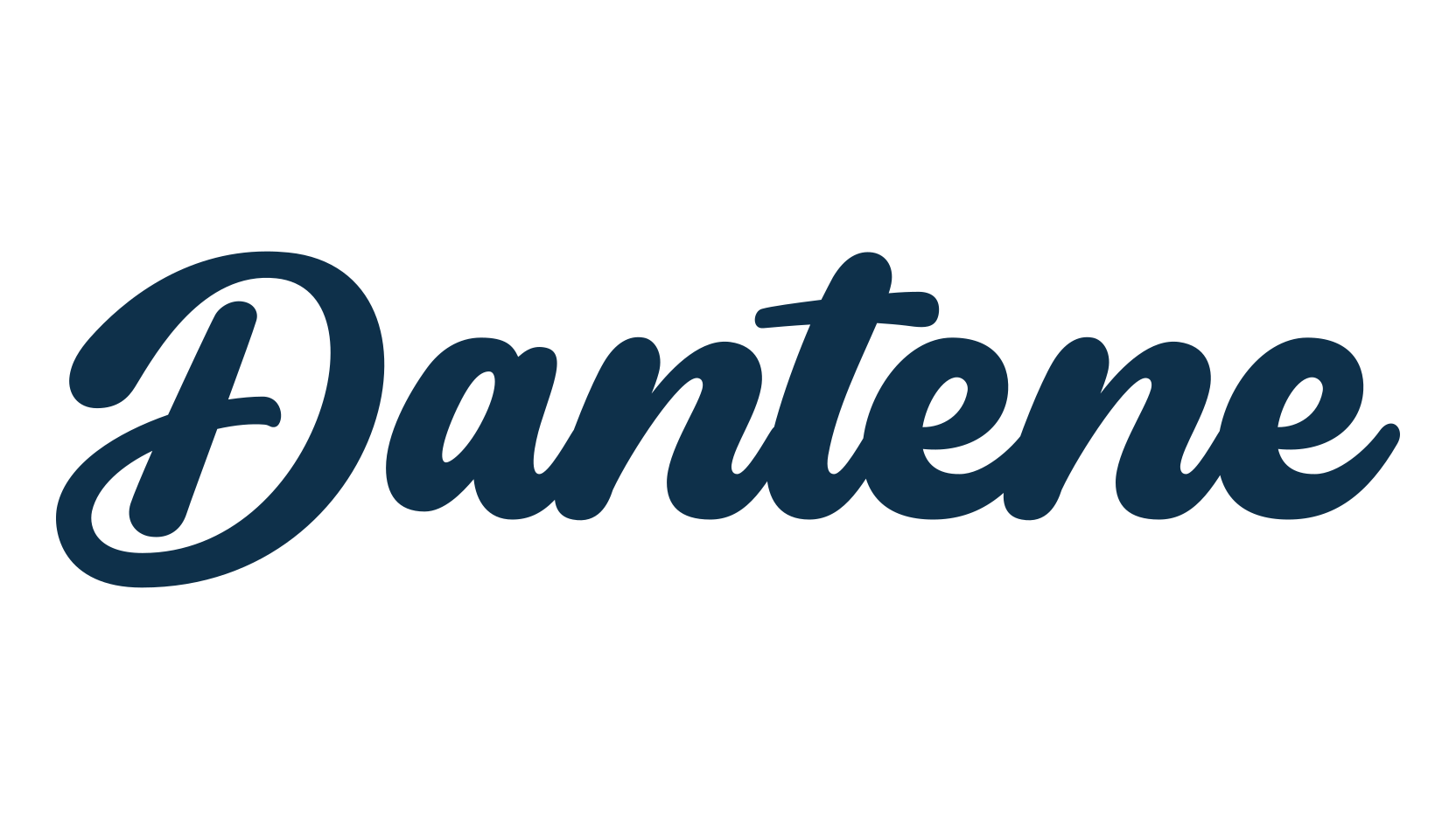 Dantene, various font preview