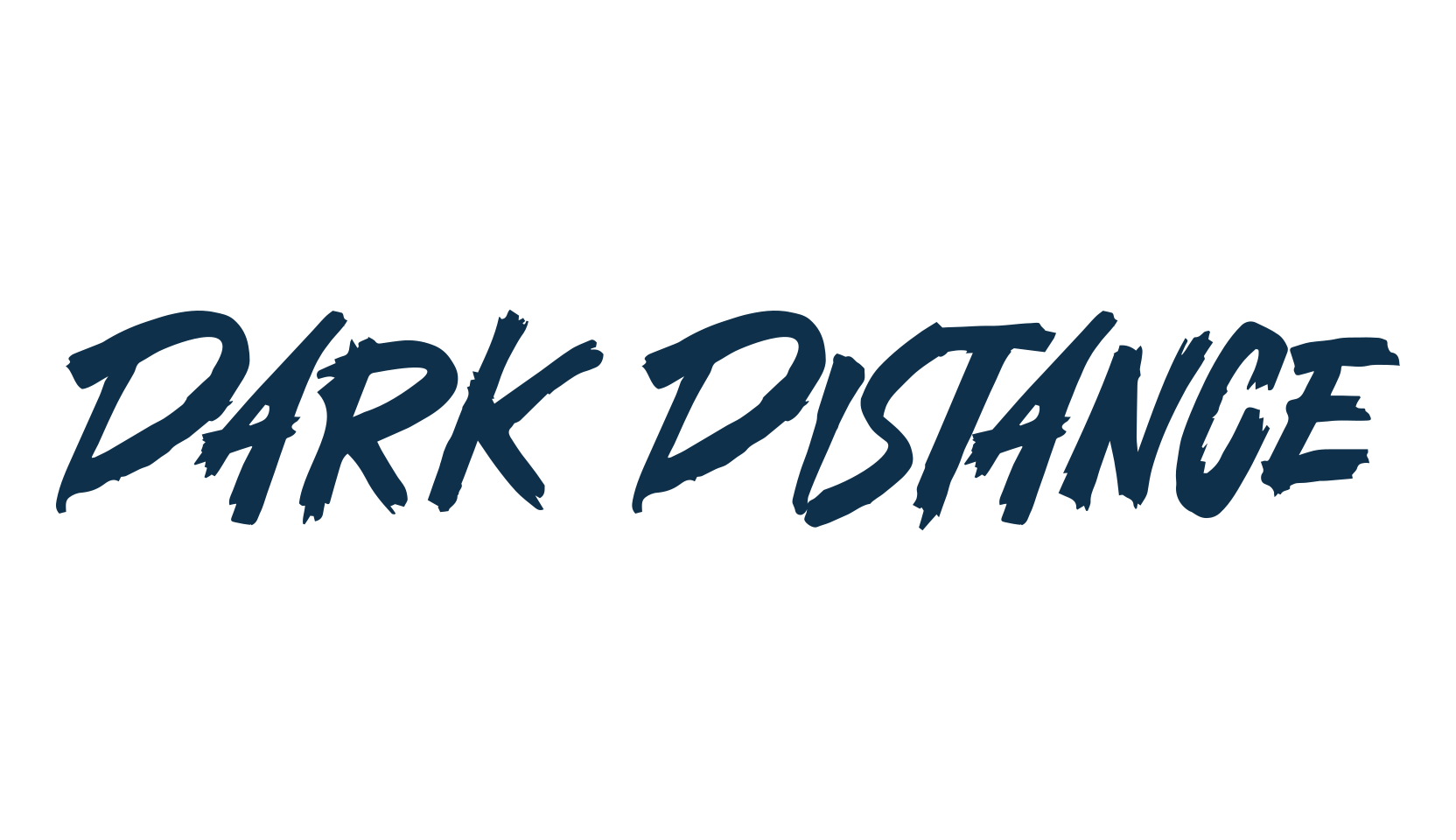 Dark Distance, holiday halloween fancy decorative horror font preview