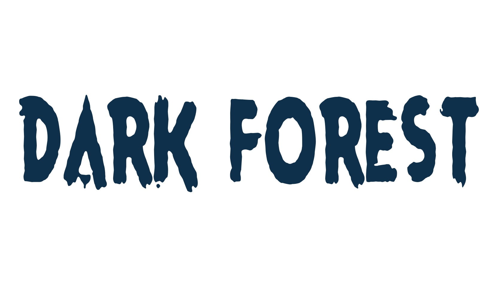 Dark Forest (dark-forest-2), fancy decorative font preview