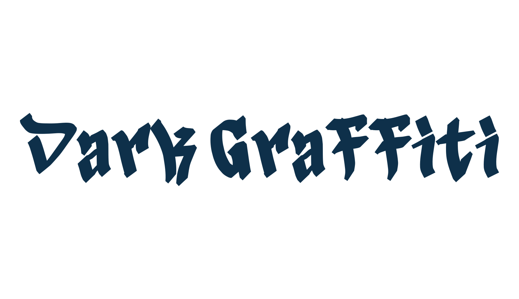Dark Graffiti, script graffiti fancy decorative calligraphy font preview