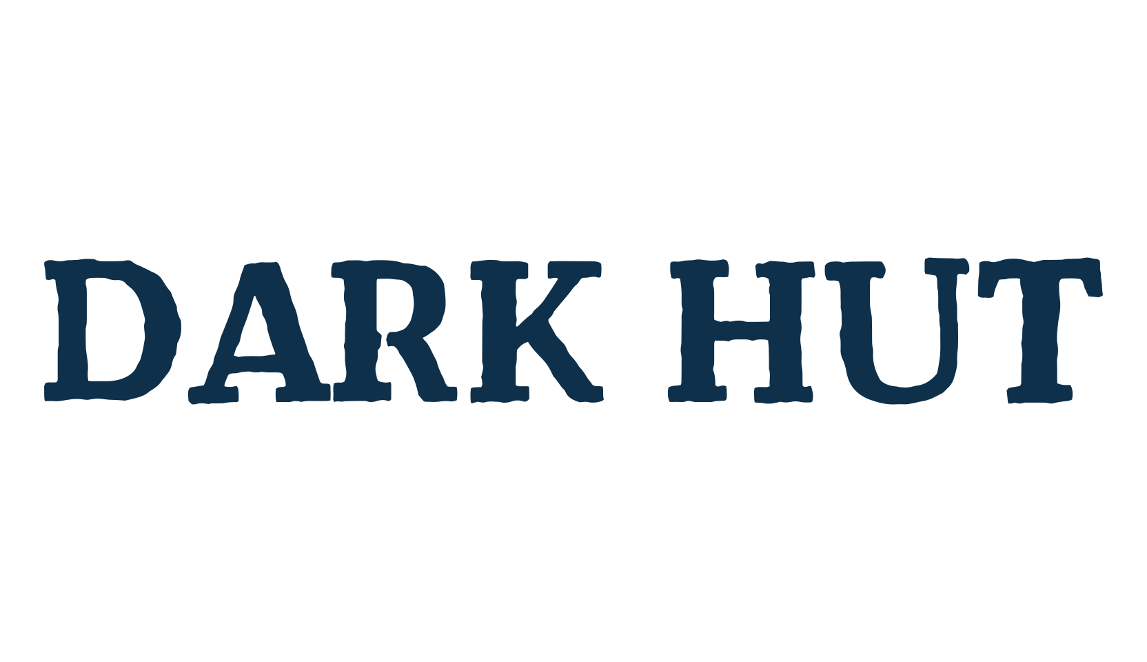 Dark Hut, display market font preview