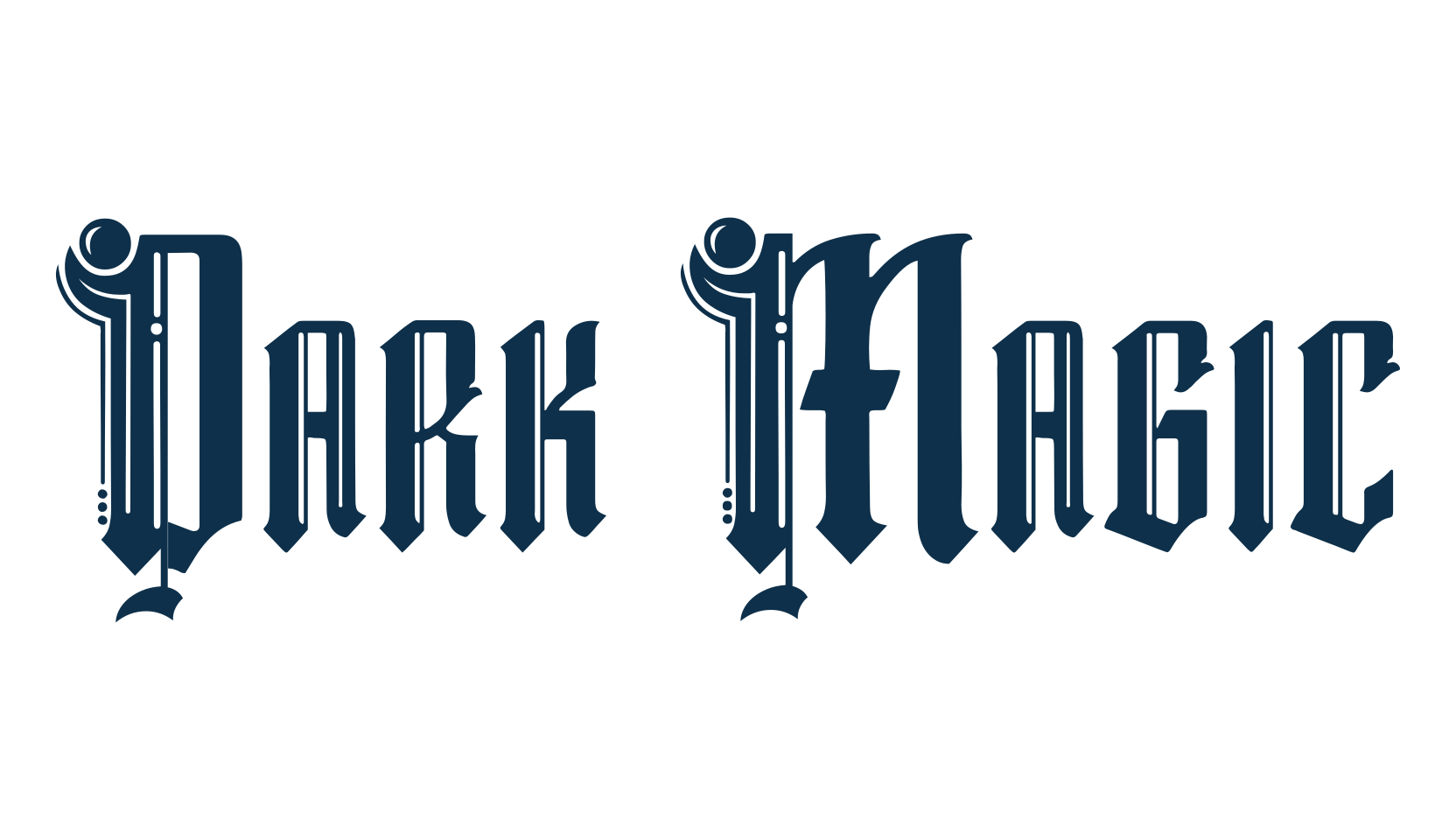 Dark Magic (dark-magic), various font preview