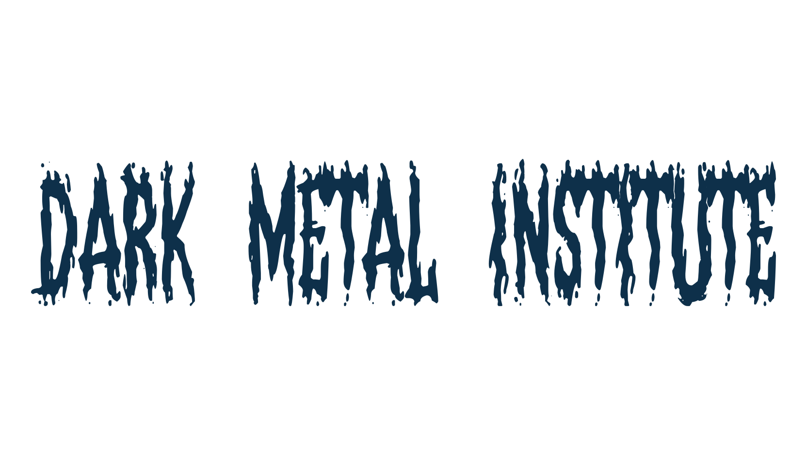 Dark Metal Institute, fancy various gothic font preview
