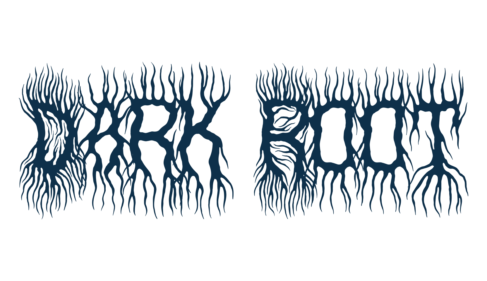 Dark Root, modern font preview