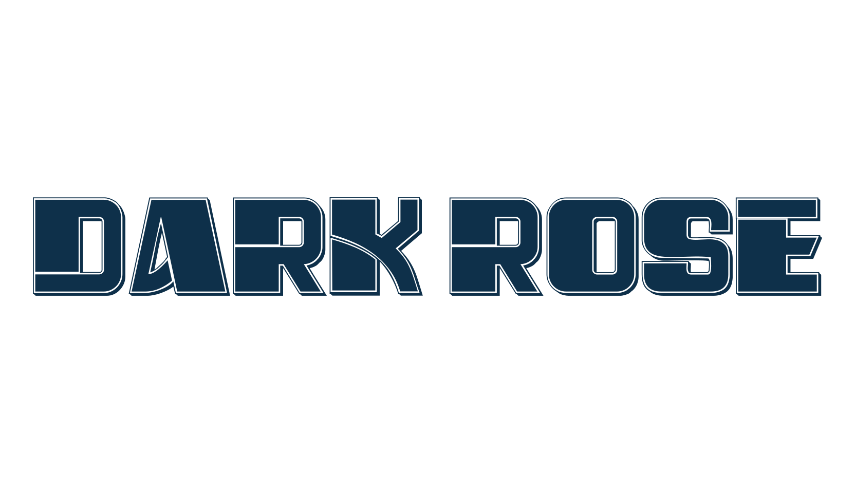 Dark Rose, fancy various decorative font preview