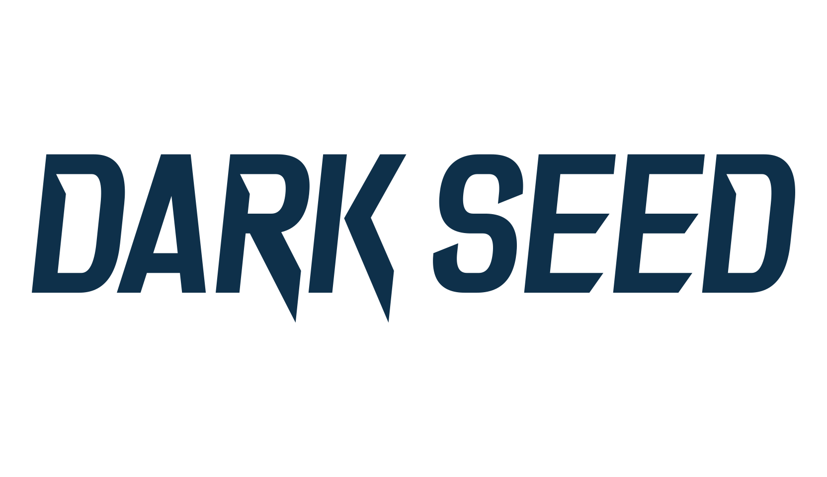 Dark Seed, modern font preview