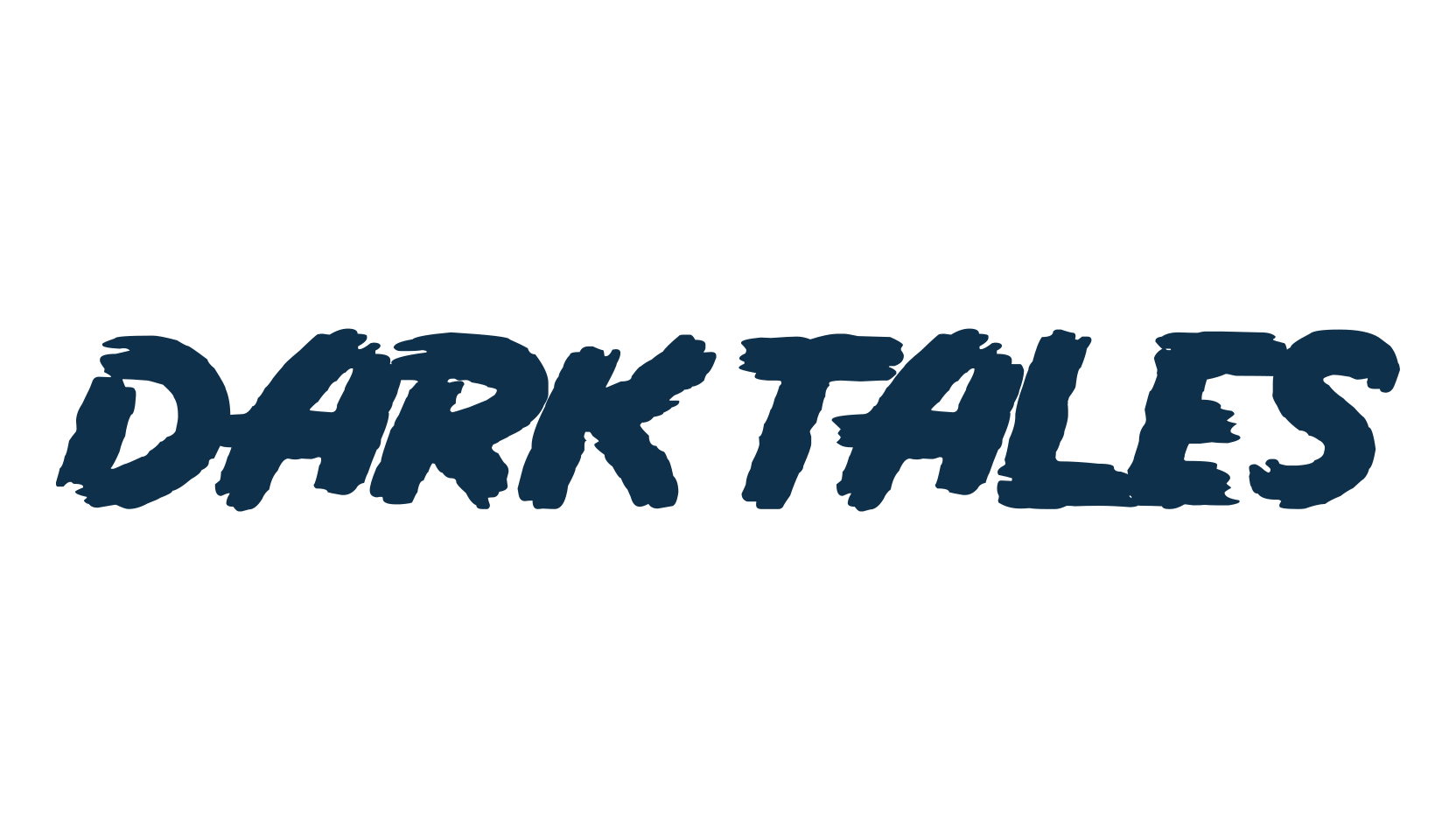 Dark Tales, halloween font preview