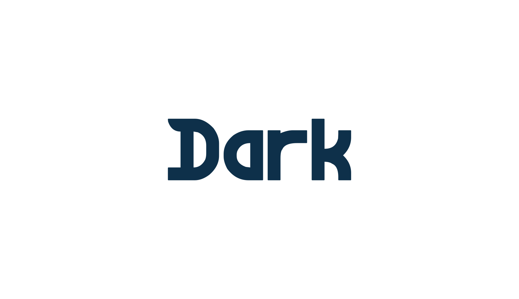Dark, modern font preview
