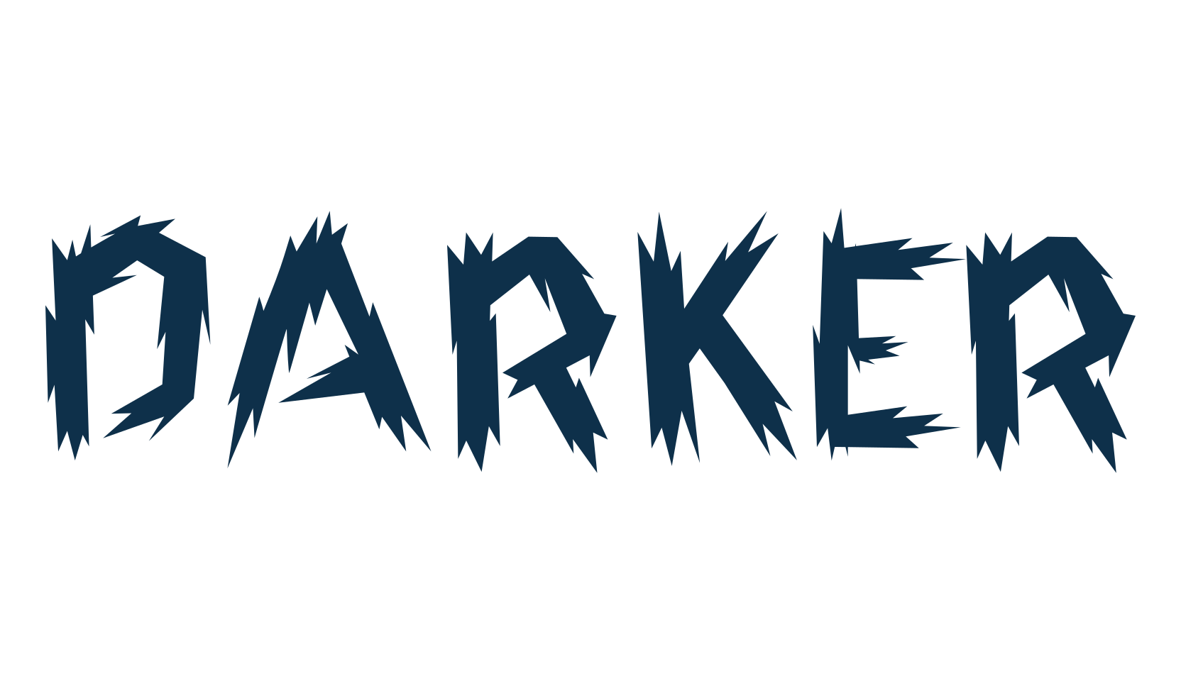 Darker, holiday halloween fancy decorative horror font preview