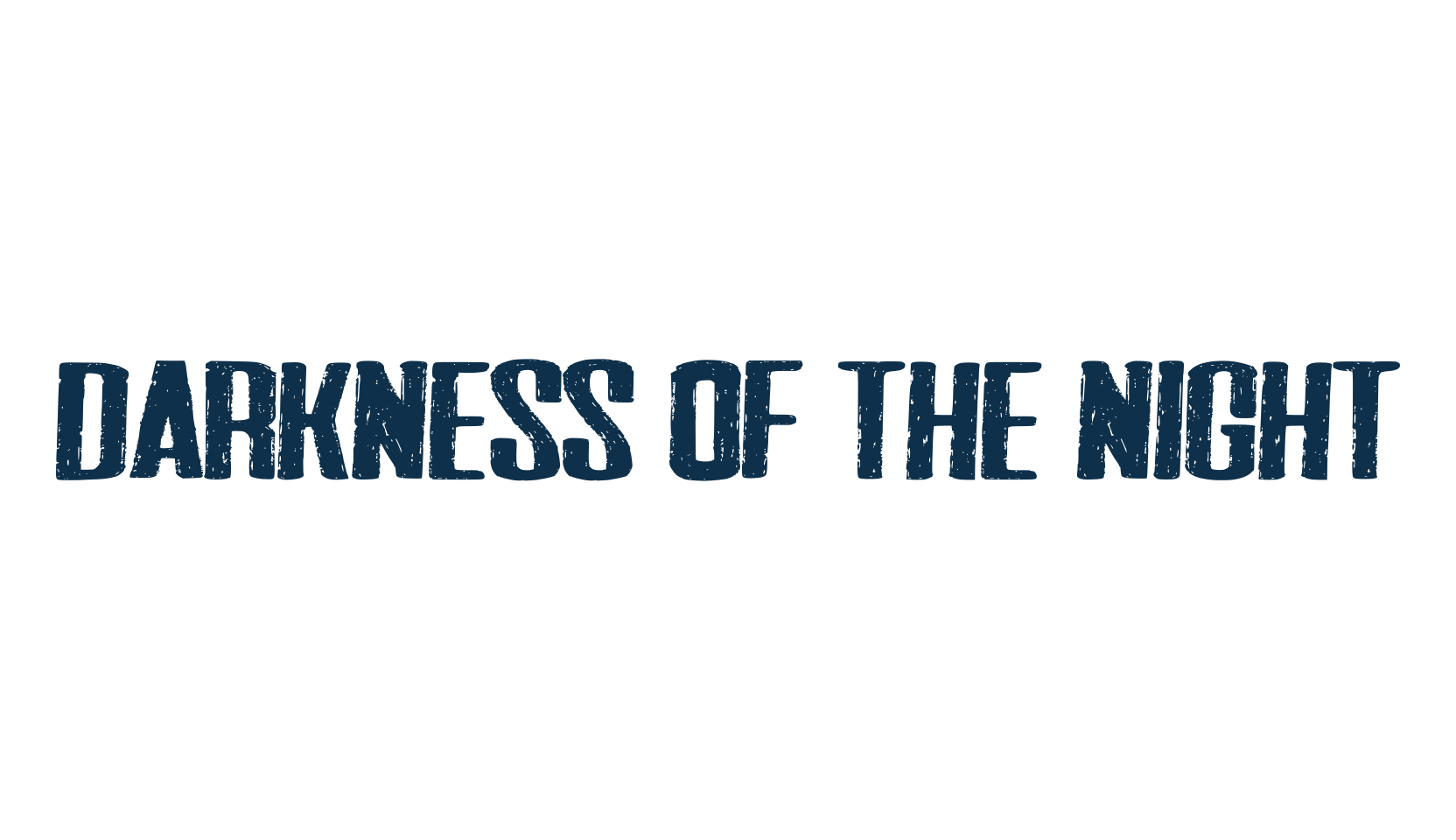 Darkness of the night, fancy eroded decorative font preview