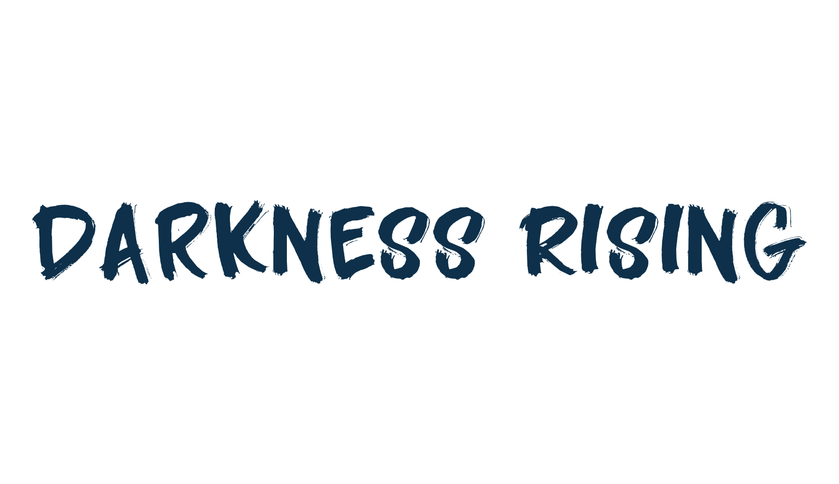 Darkness Rising, script brush fancy decorative calligraphy font preview