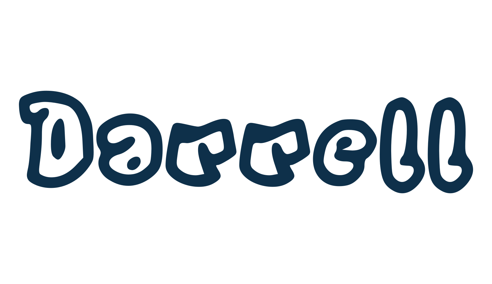Darrell, script graffiti fancy decorative calligraphy font preview