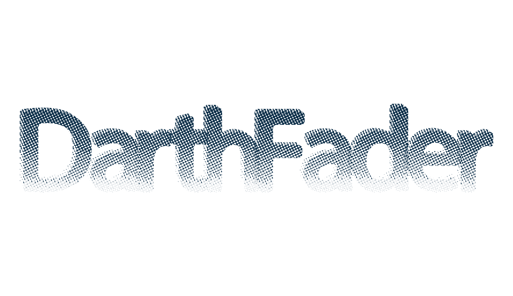 DarthFader, fancy various decorative font preview