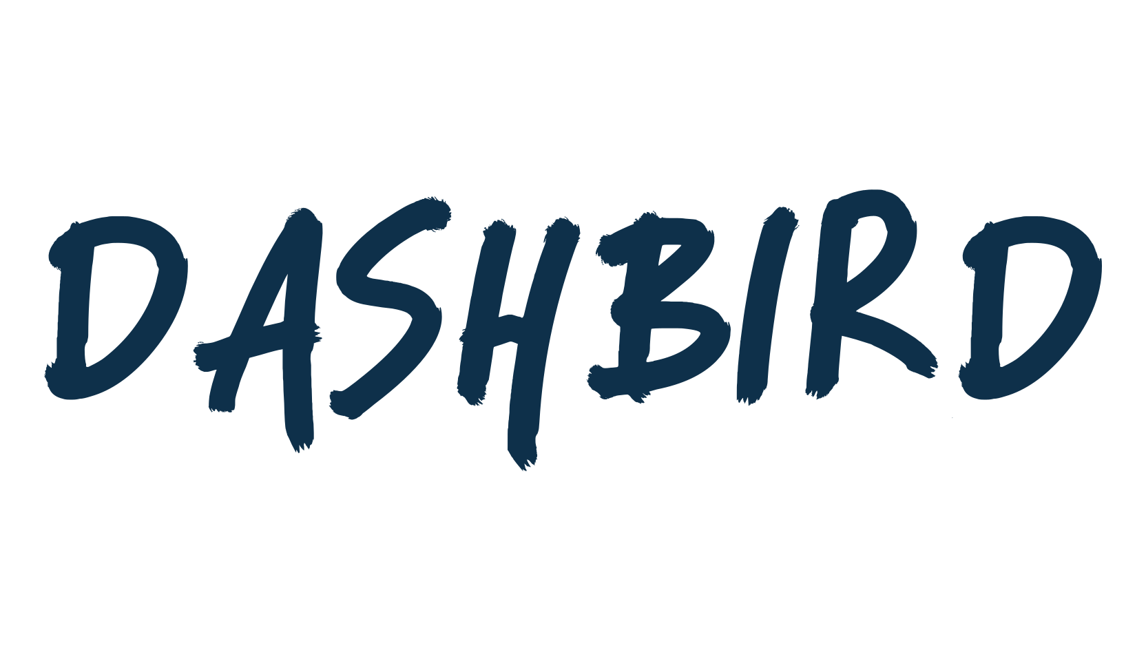 Dashbird, script brush fancy decorative calligraphy font preview