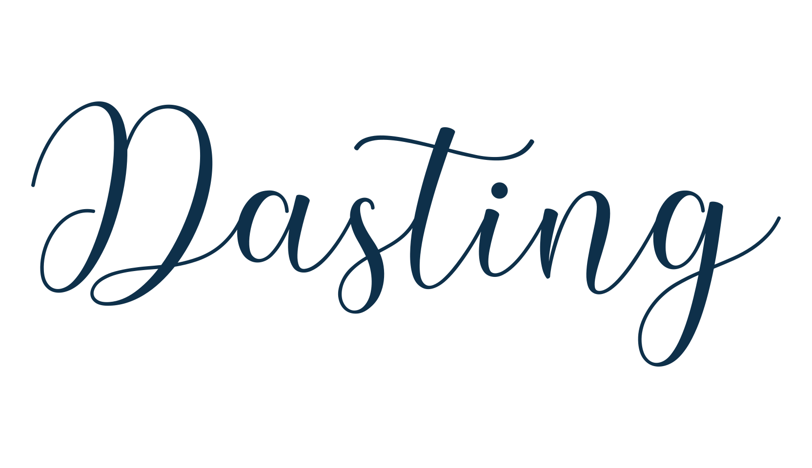 Dasting, script calligraphy fancy decorative font preview