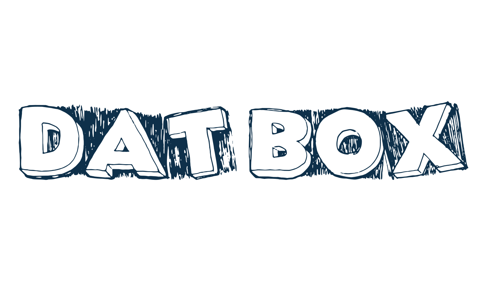 Dat Box, decorative font preview