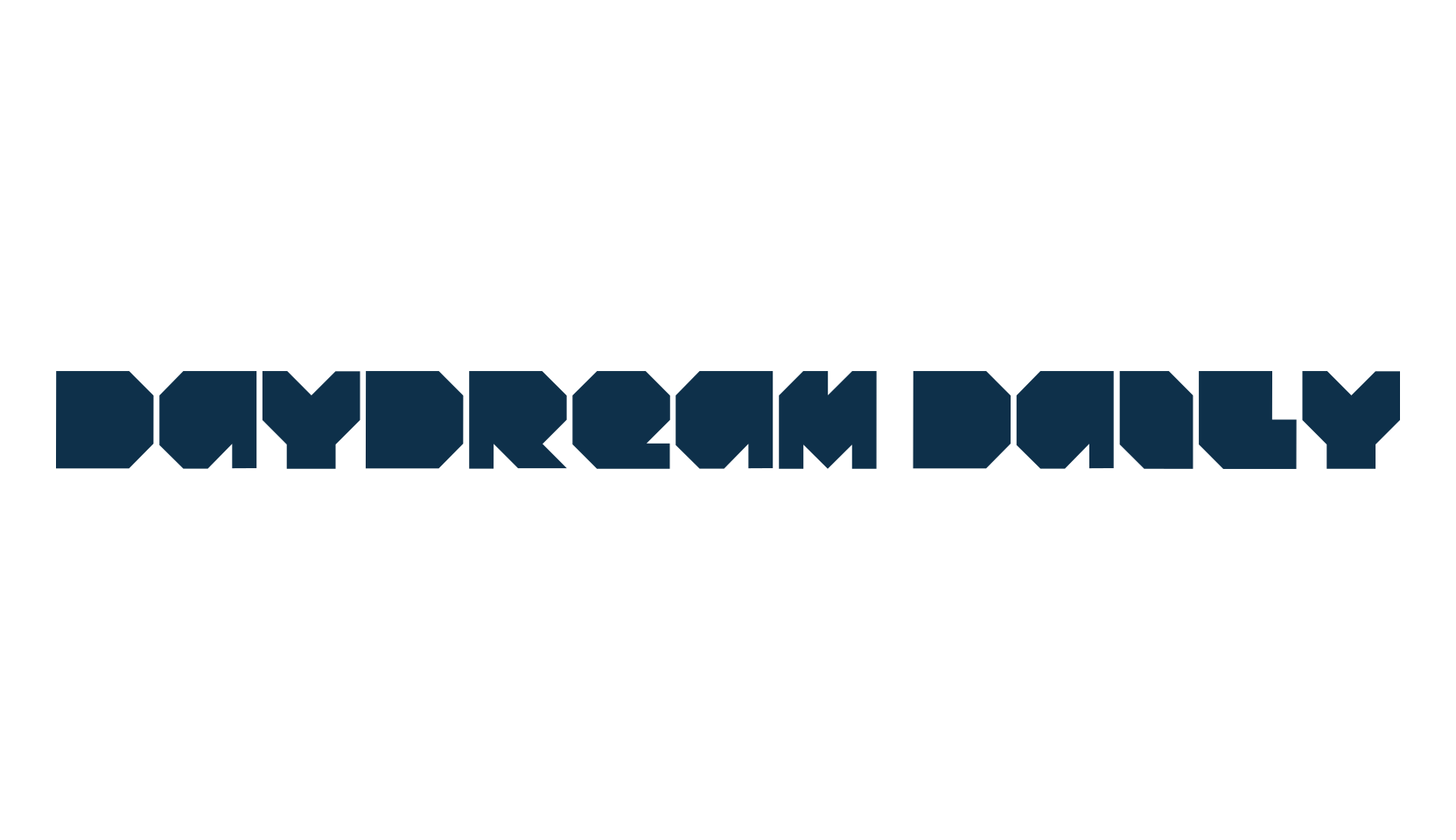 Daydream Daily, square font preview