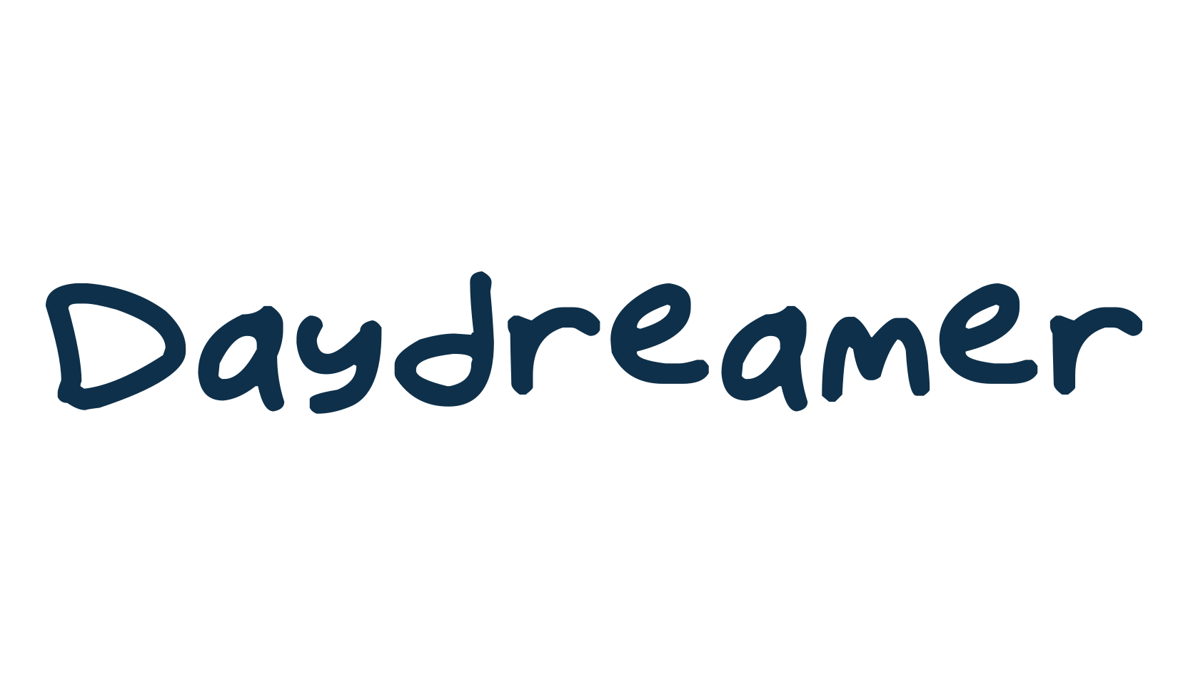 Daydreamer (daydreamer-3), script handwritten fancy decorative calligraphy font preview
