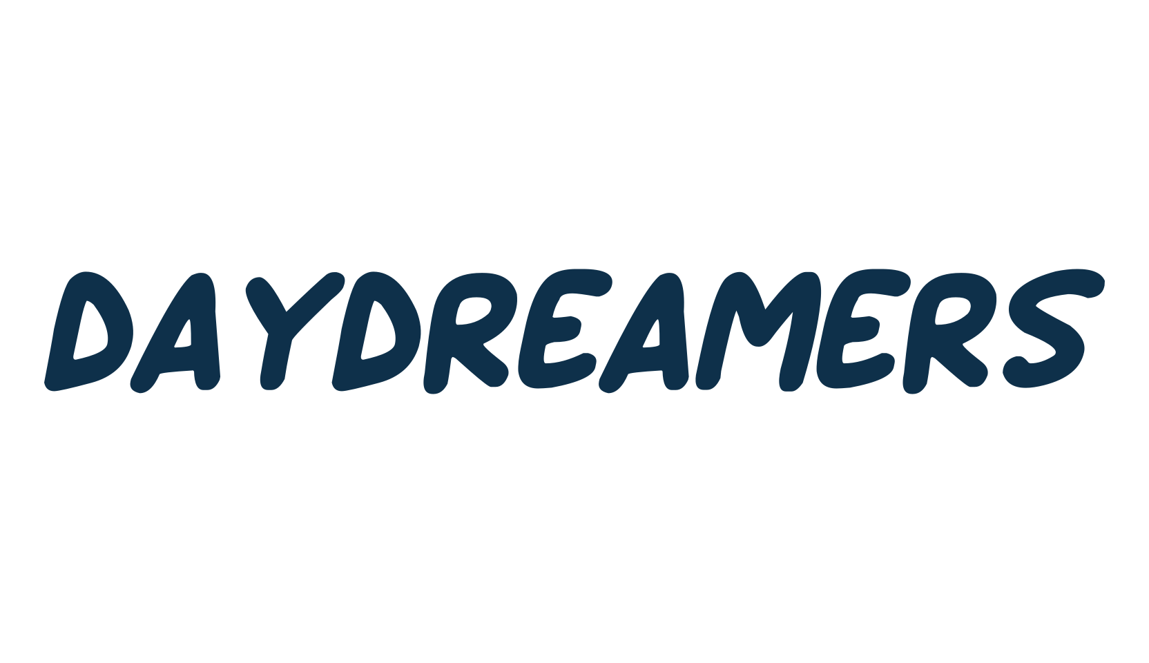 Daydreamers, cartoon font preview