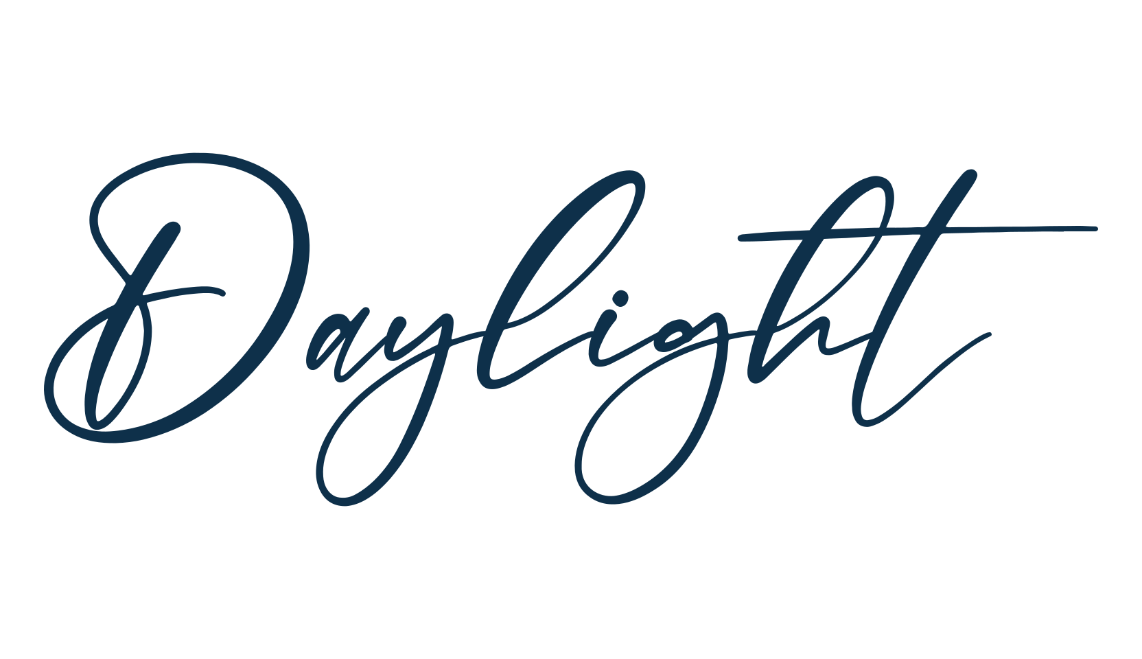 Daylight (daylight-6), script handwritten fancy decorative calligraphy font preview