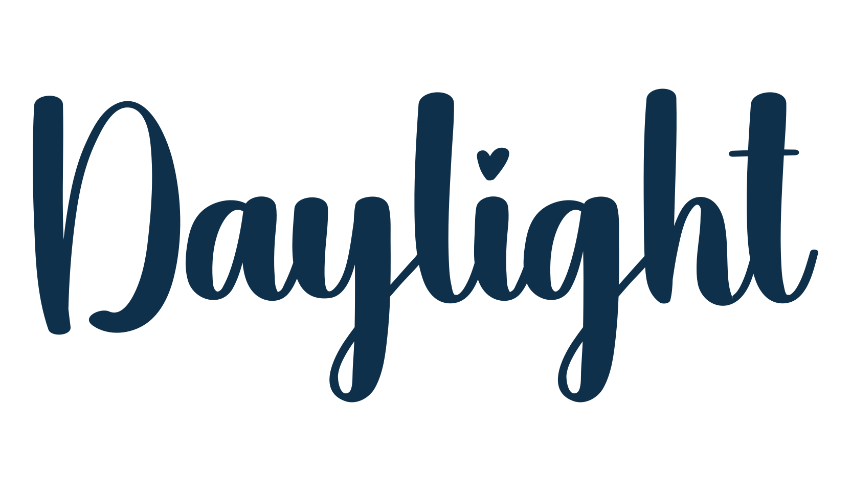 Daylight (daylight-7), fancy decorative font preview