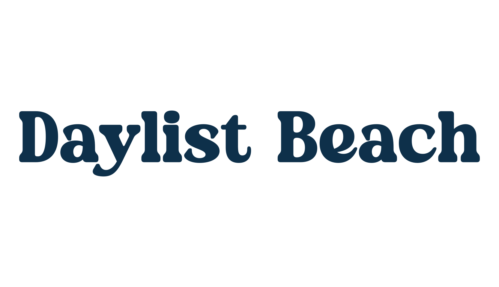 Daylist Beach, basic serif font preview