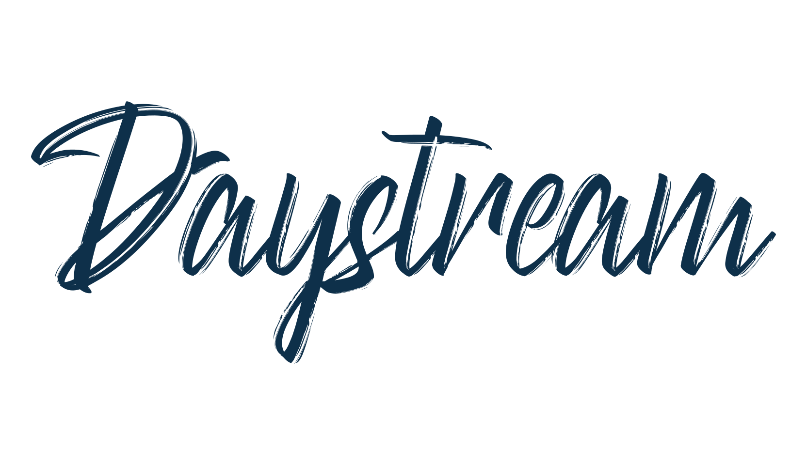 Daystream, brush font preview