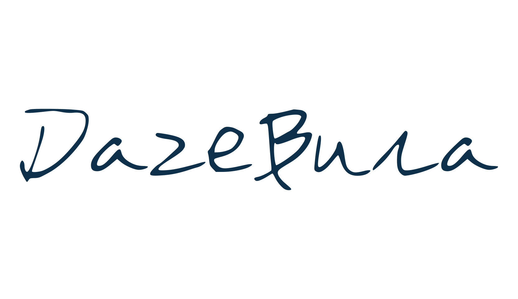 DazeBuna, handwriting font preview