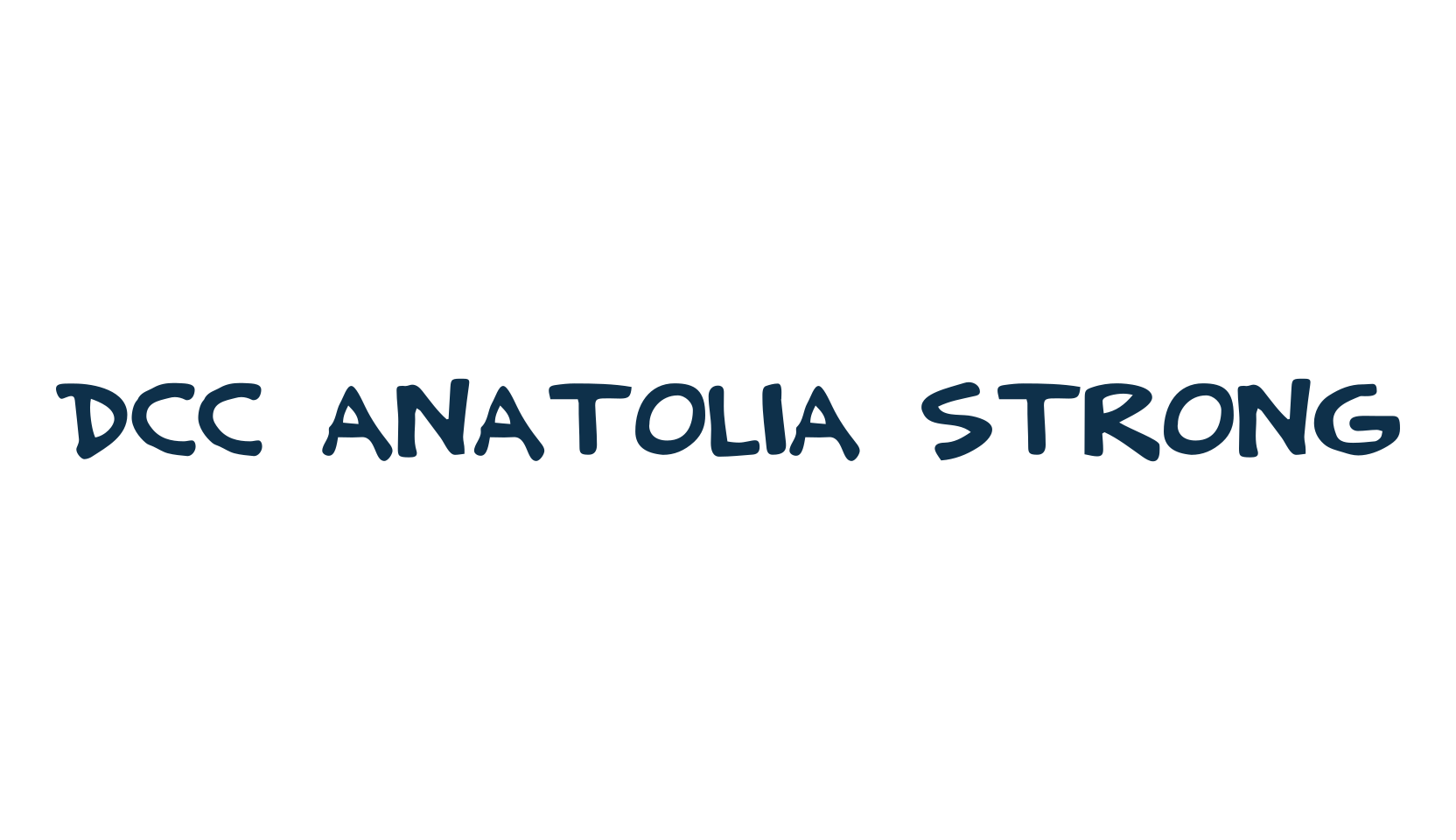 DCC Anatolia Strong, fancy cartoon decorative comic font preview