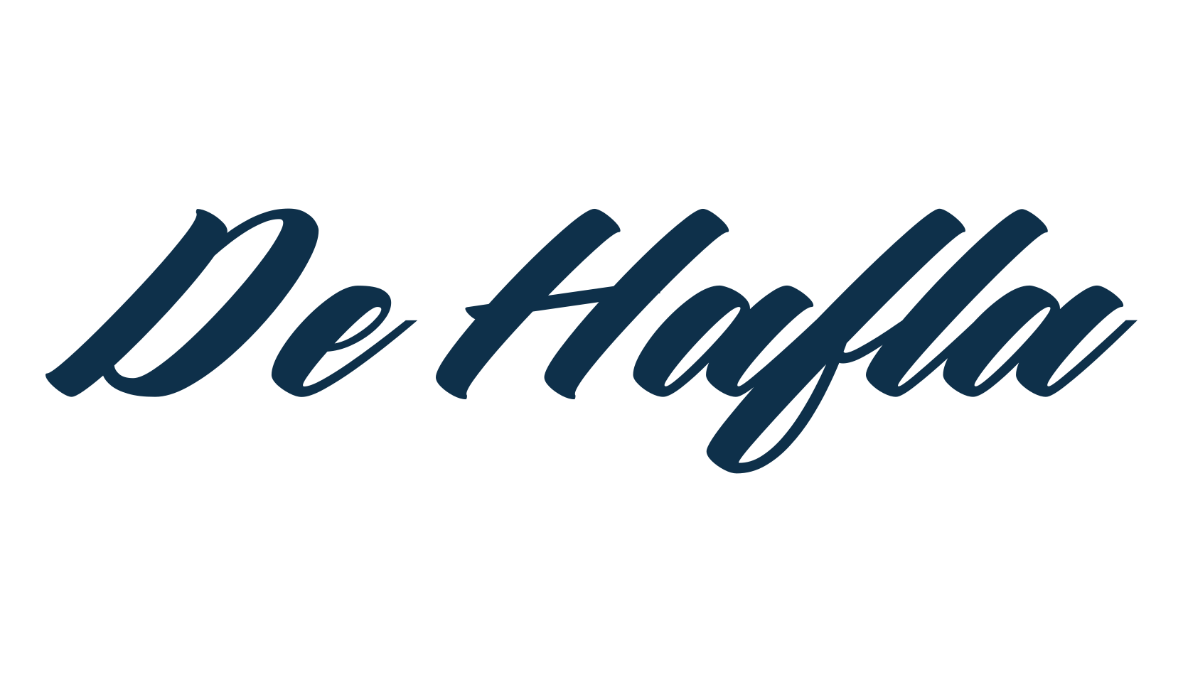 De Hafla, calligraphy font preview