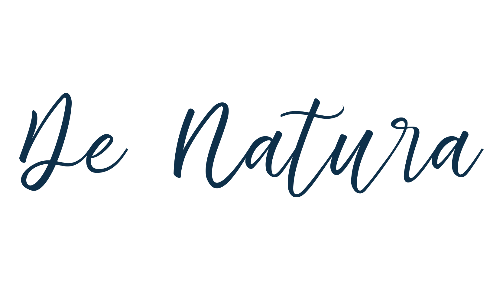 De Natura, script handwritten fancy decorative calligraphy font preview