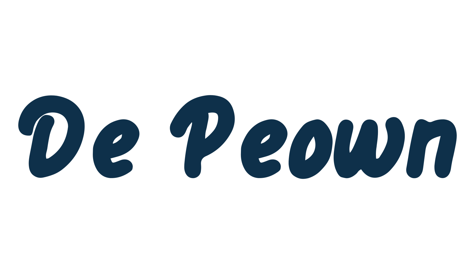 De Peown, script handwritten fancy decorative calligraphy font preview