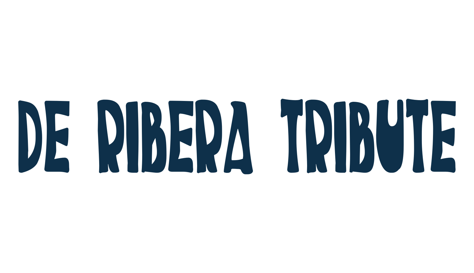 De Ribera Tribute, various font preview