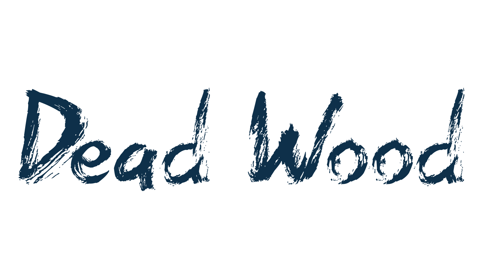 Dead Wood, script brush fancy decorative calligraphy font preview