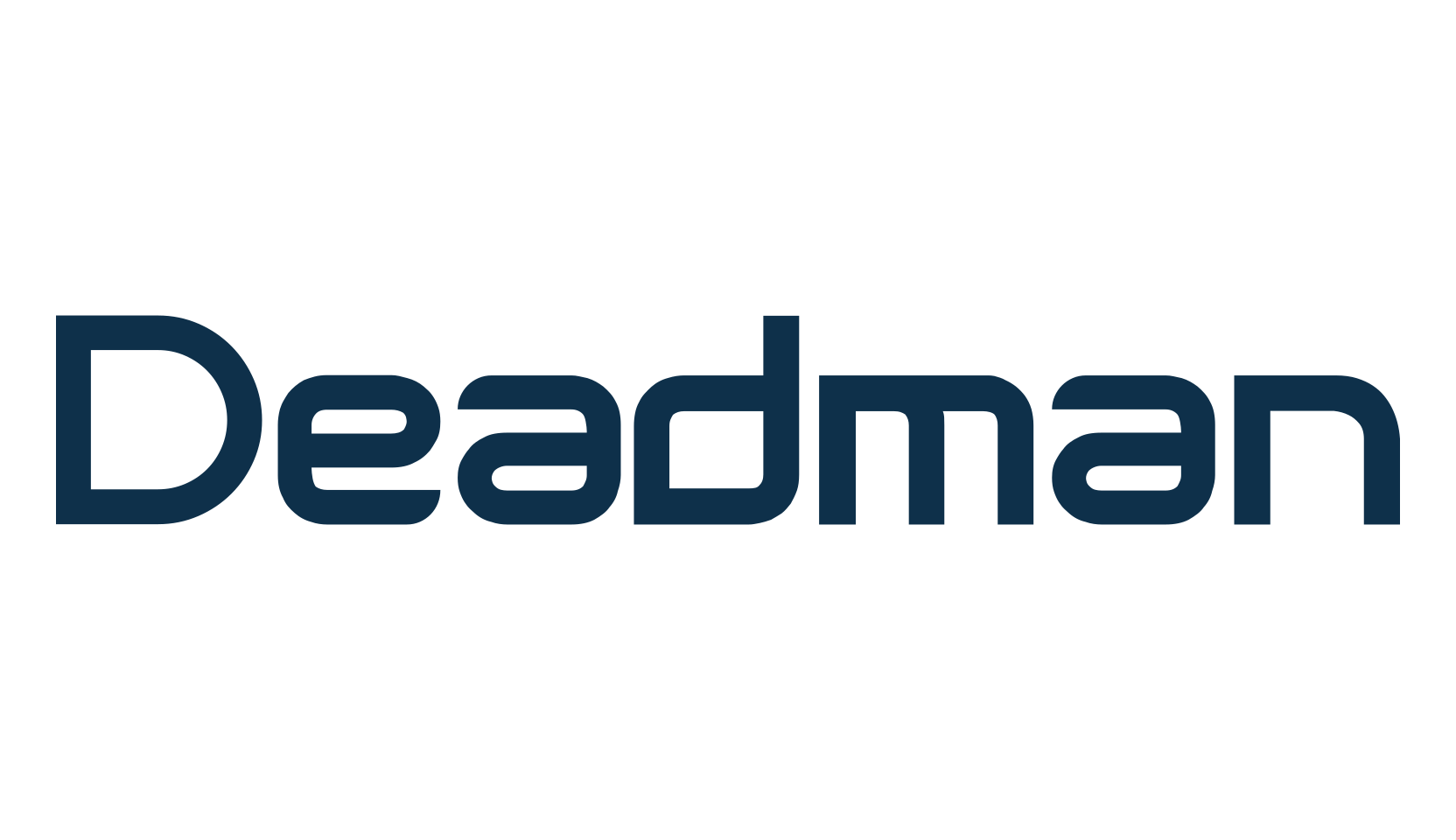 Deadman (deadman), techno sci-fi font preview