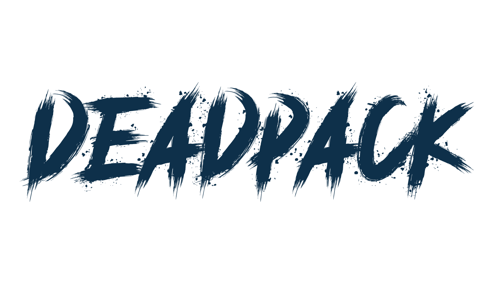 Deadpack, script trash fancy decorative calligraphy font preview