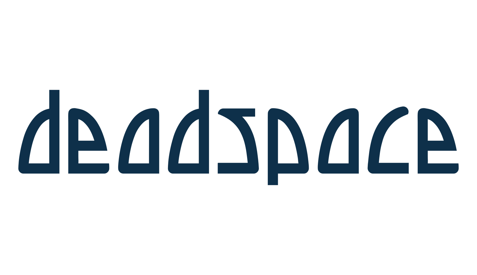 Deadspace, sci-fi font preview