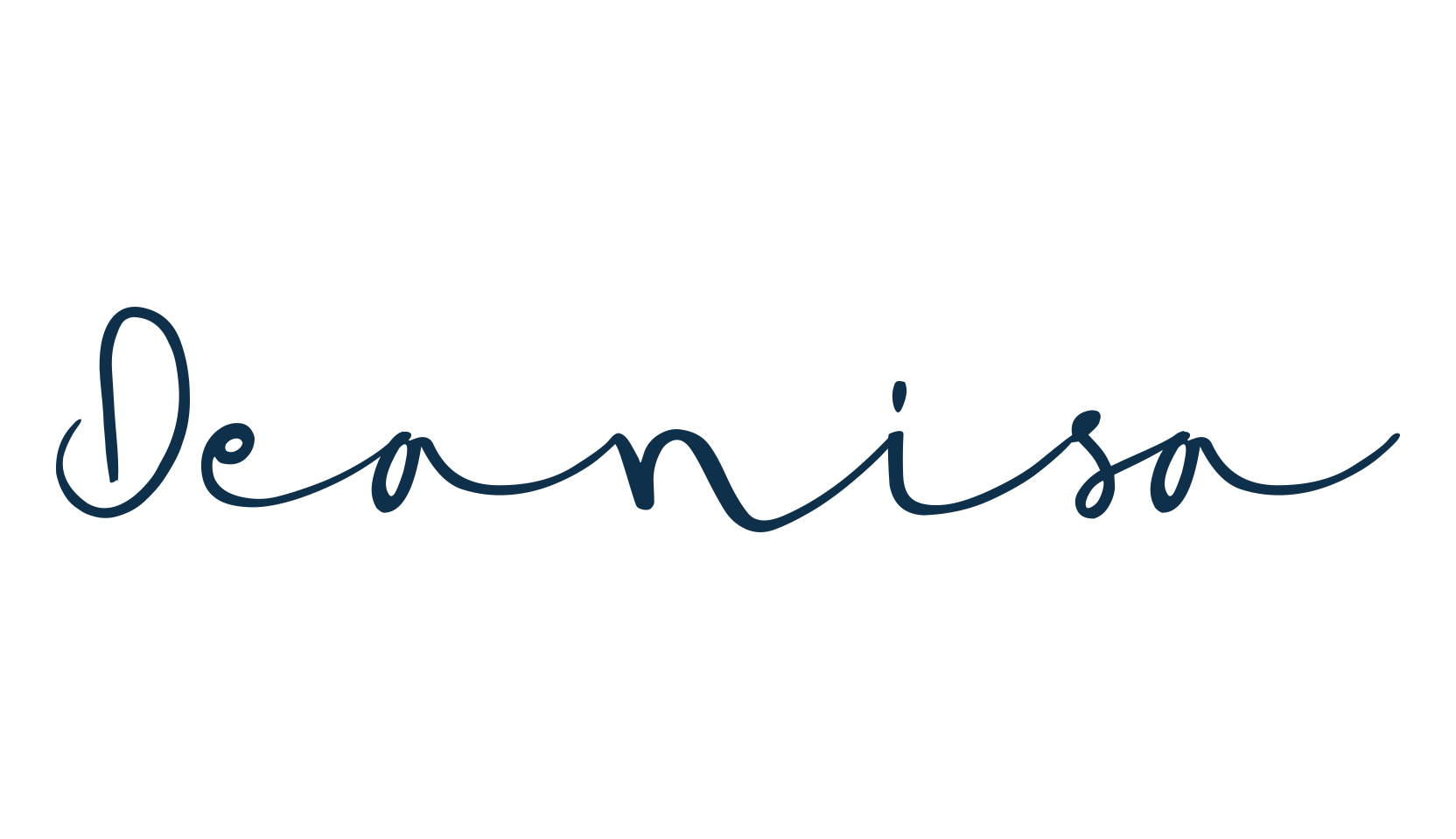 Deanisa, script handwritten fancy decorative calligraphy font preview