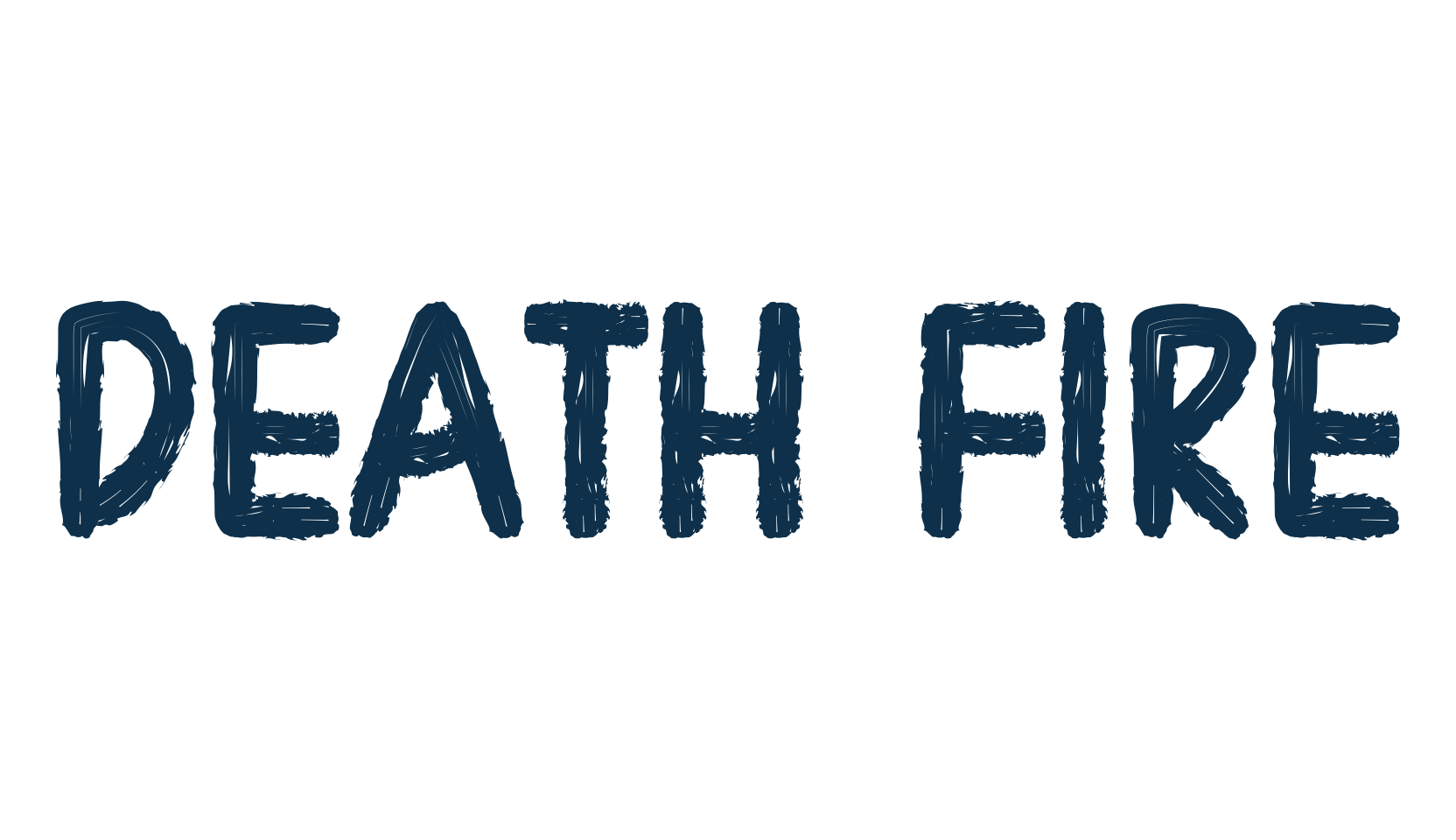 Death Fire, script brush fancy decorative calligraphy font preview