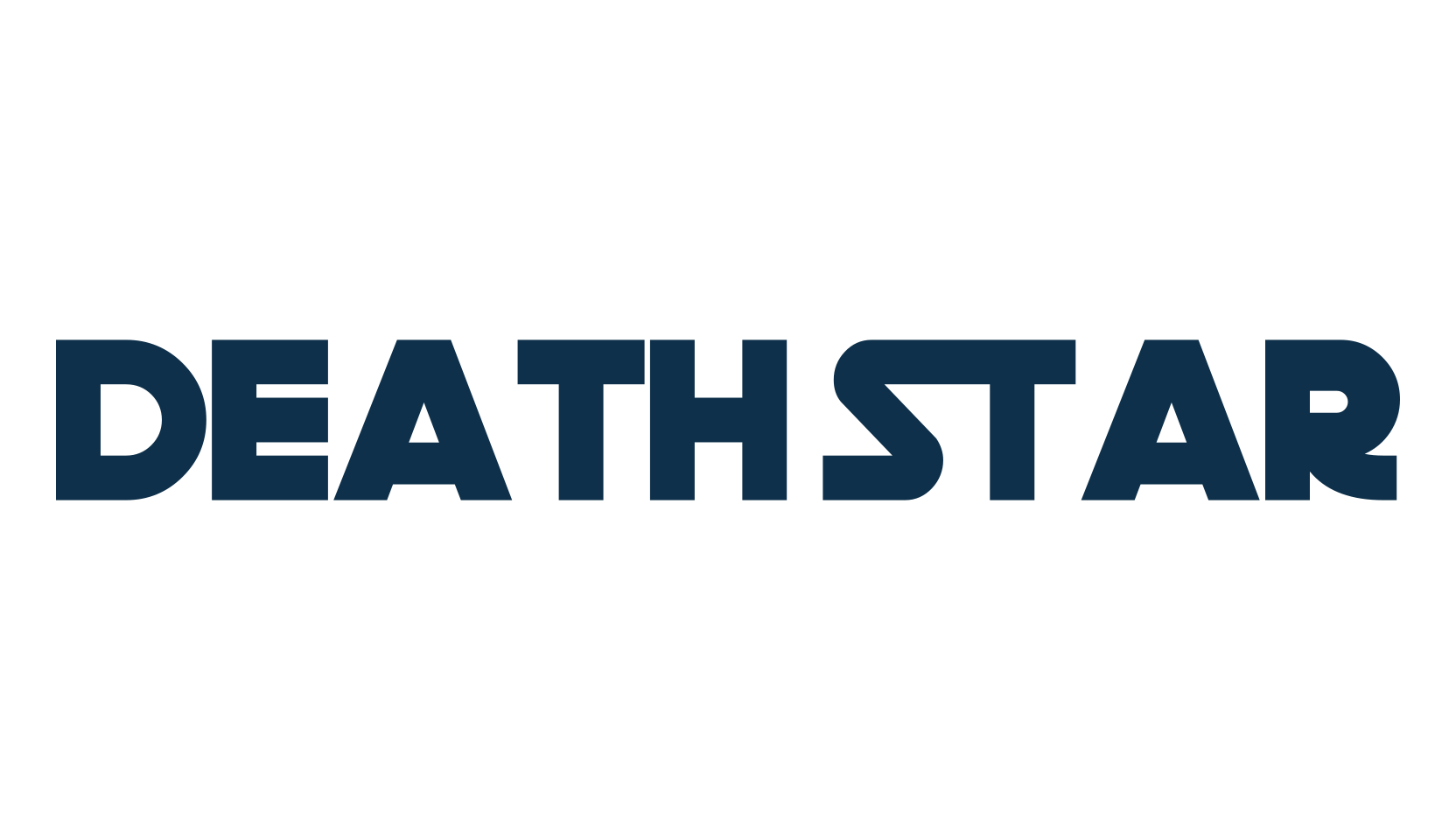Death Star, techno sci-fi font preview